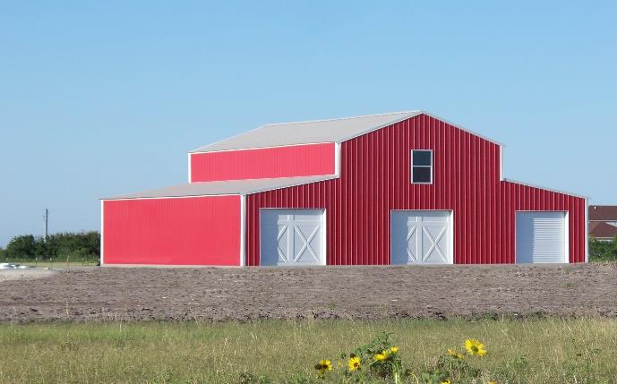 American Barn steel building